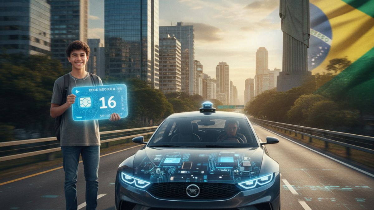 Imagem ilustrativa da notícia: Brasil Avança para Liberar Carros Autônomos e CNH para Jovens de 16 Anos