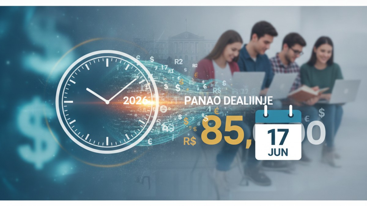 Imagem ilustrativa da notícia: Prazo para pagamento da taxa de inscrição do Enem 2026 termina nesta quarta-feira (17)