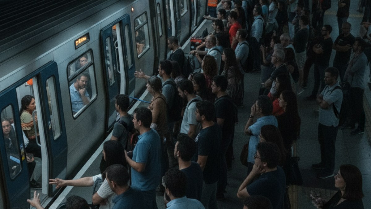 Imagem ilustrativa da notícia: Falha em equipamento causa lentidão na Linha 4-Amarela do Metrô de SP