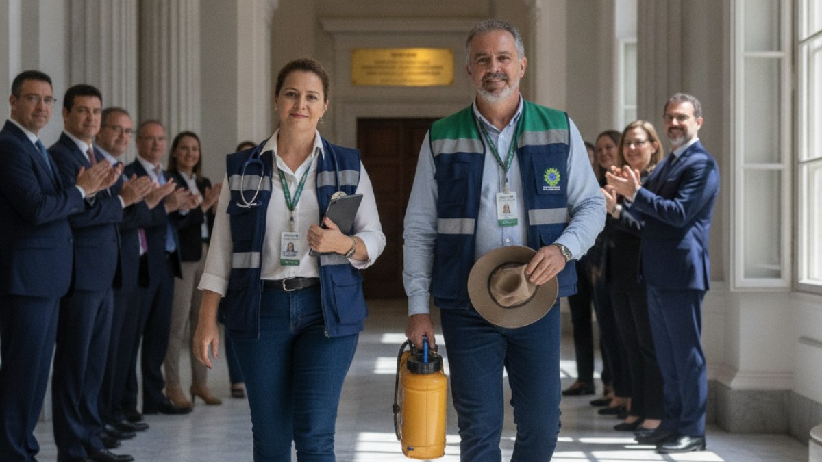 Imagem ilustrativa da notícia: Aposentadoria especial para agentes de saúde avança no Senado