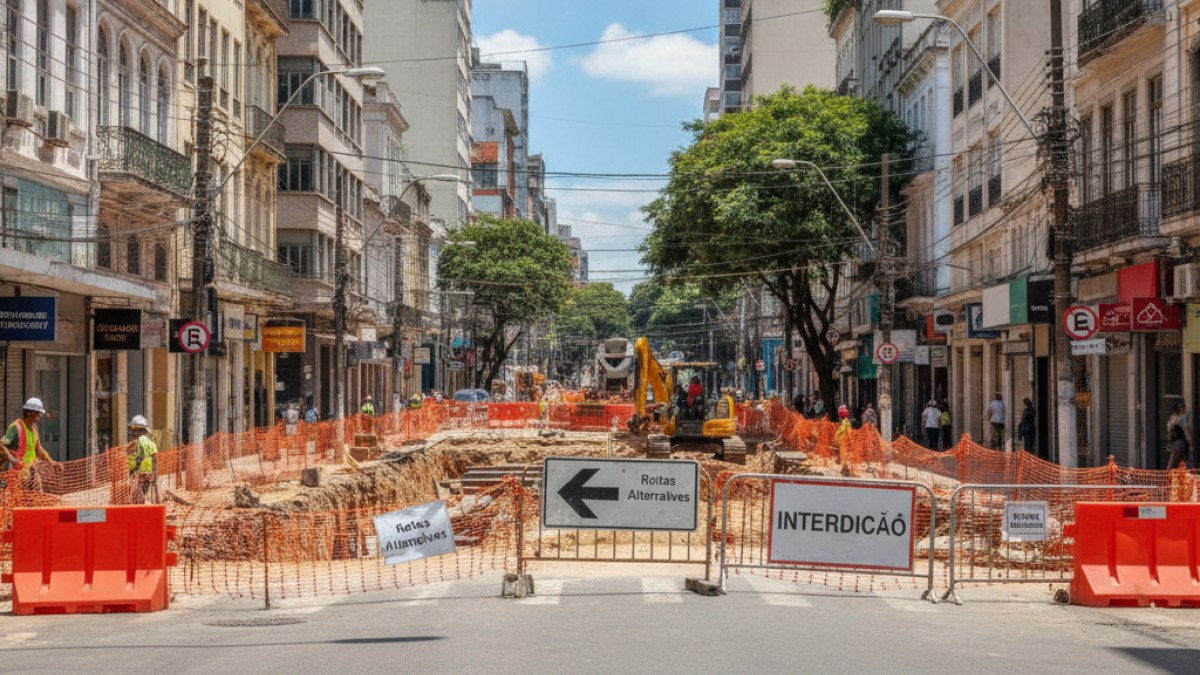 Imagem ilustrativa da notícia: Rua Florêncio de Abreu, no Centro de São Paulo, será interditada para obras