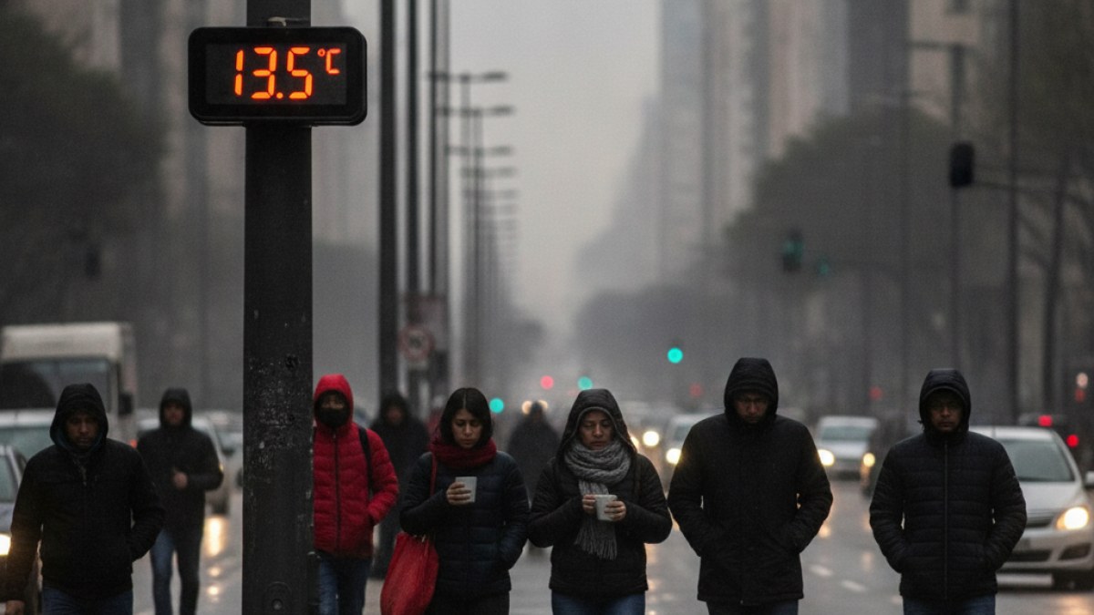 Imagem ilustrativa da notícia: São Paulo registra tarde mais fria do ano com 13,5°C