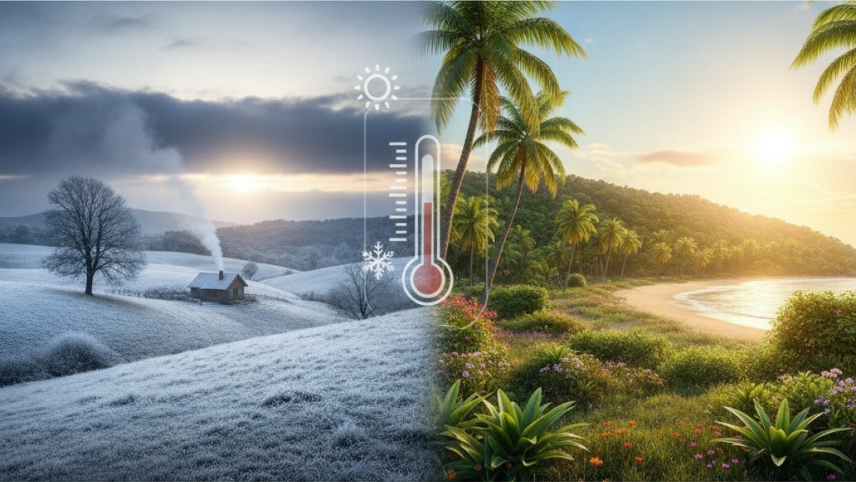 Imagem ilustrativa da notícia: Inverno chega com frio intenso no Sul e calor em boa parte do Brasil