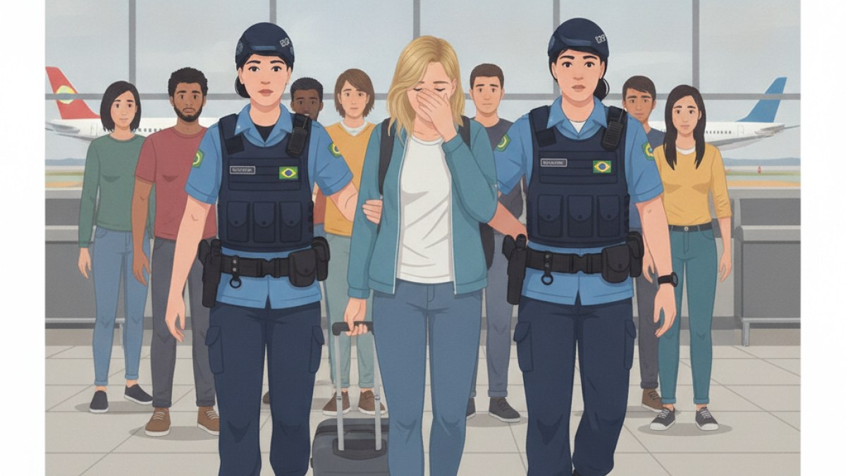 Imagem ilustrativa da notícia: Turista Espanhola é Presa por Injúria Racial em Aeroporto de Guarulhos